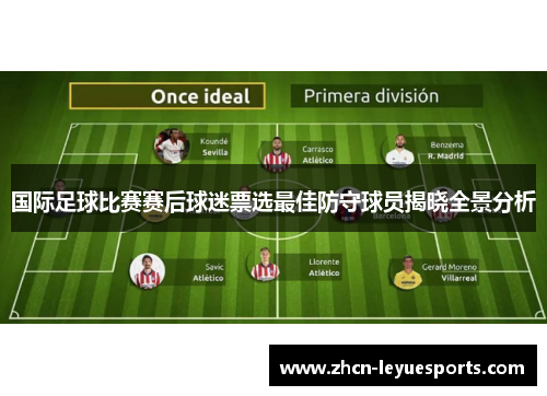 国际足球比赛赛后球迷票选最佳防守球员揭晓全景分析 国际足球比赛赛后球迷票选最佳防守球员揭晓全景分析