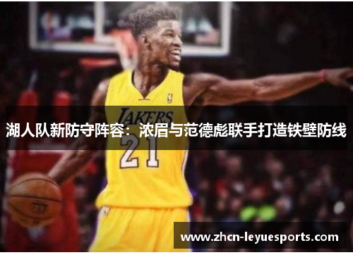 湖人队新防守阵容:浓眉与范德彪联手打造铁壁防线 湖人队新防守阵容:浓眉与范德彪联手打造铁壁防线