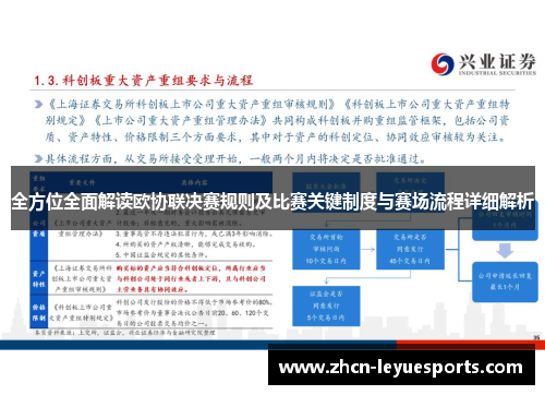 全方位全面解读欧协联决赛规则及比赛关键制度与赛场流程详细解析 全方位全面解读欧协联决赛规则及比赛关键制度与赛场流程详细解析